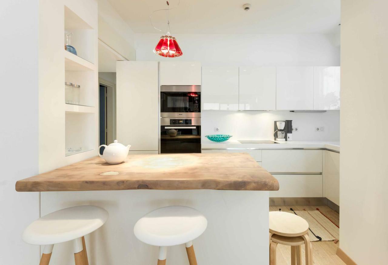 Stylish 3-Bedroom Apartment & Terrace Thessaloniki Exterior foto